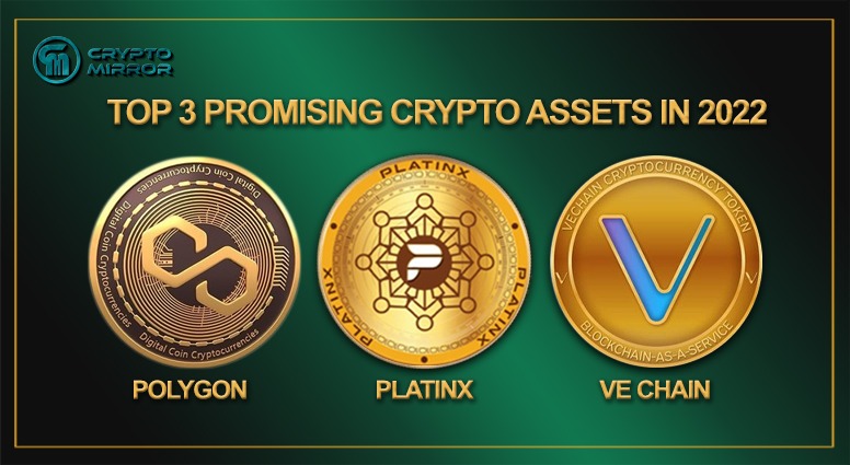 Many crypto assets are leaving their mark in the crypto world however only few are going to explode. Here is a look at the top 3 promising crypto assets to buy in 2022