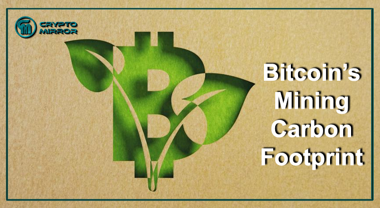Bitcoin’s mining carbon footprint
